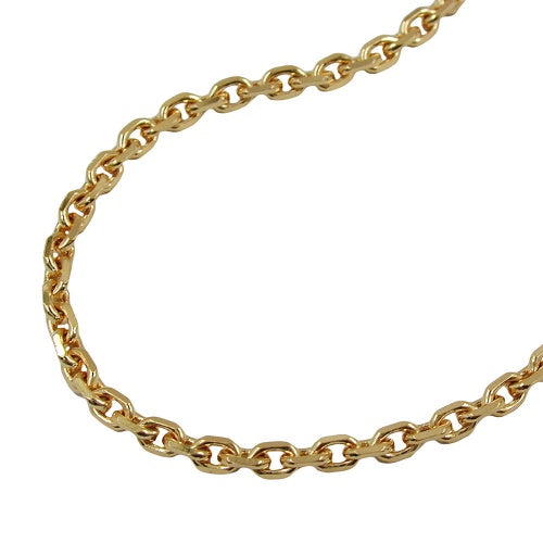 Armband 5mm Ankerkette schräg oval 375er Gold 19cm | Z Juwelier
zjuwelier