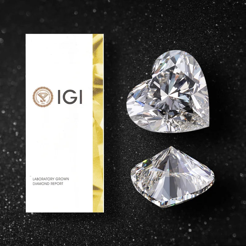 Diamant Herzform 1ct | IGI Zertifiziert Lose