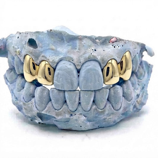 Vierer Cap - Gold Grillz TOP