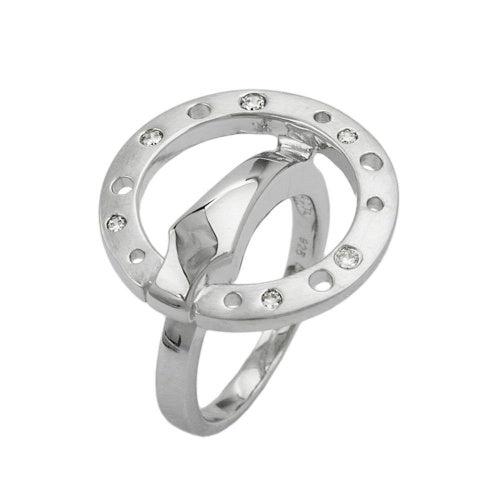 XXL Ring 925 Sterling Silber mit Zirkonia | Z Juwelier

