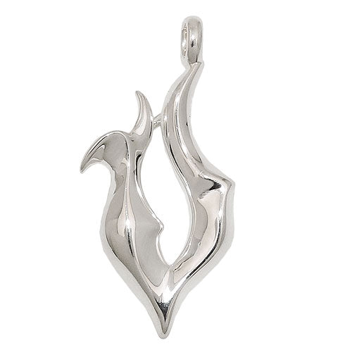 Fantasie Anhänger Silber 925 – Großer Männerschmuck Sterling Silber 40x20mm