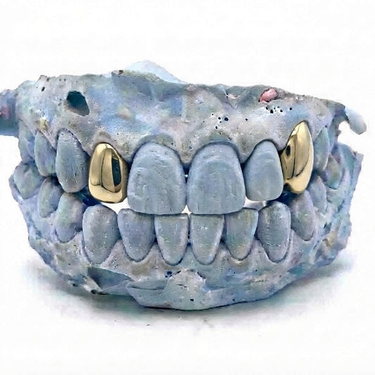 Zweier Cap - Gold Grillz TOP  Version 4