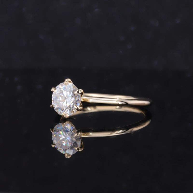 Diamant Ring 1ct 10-18K Gold | Verlobungsring