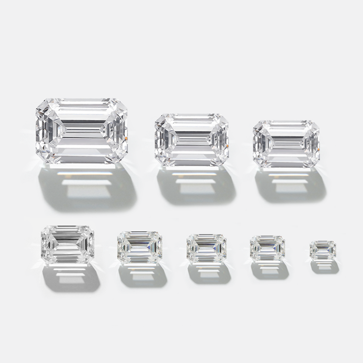 Diamant Smaragdschliff 0.5-1.5ct | IGI Zertifiziert