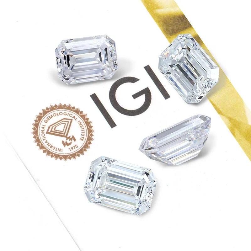 Diamant Smaragdschliff 0.5-1.5ct | IGI Zertifiziert