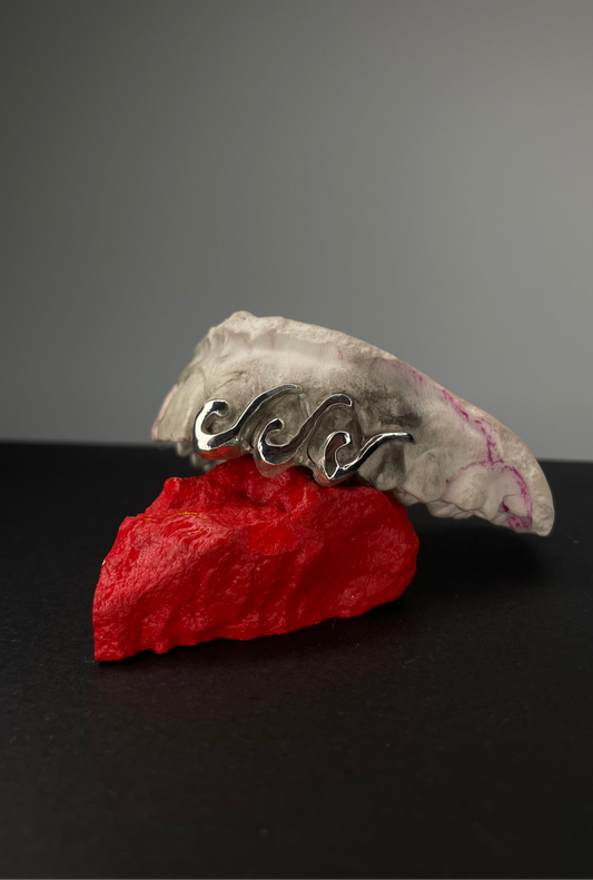 Tripple Swirl Grillz dreifaches Design ZGrillz“

Tripple Swirl Zahnkappe Chrom Silber Gold“

Künstlerische Tripple Swirl Grillz