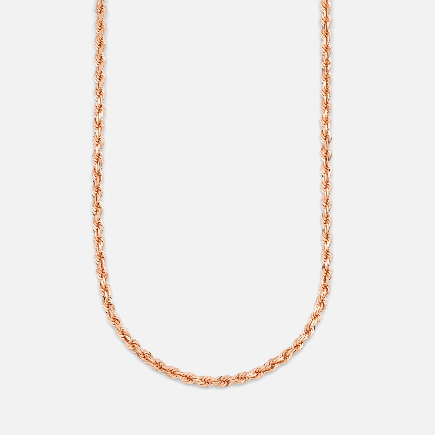 Armband 2mm Kordelkette 9Kt GOLD 19cm